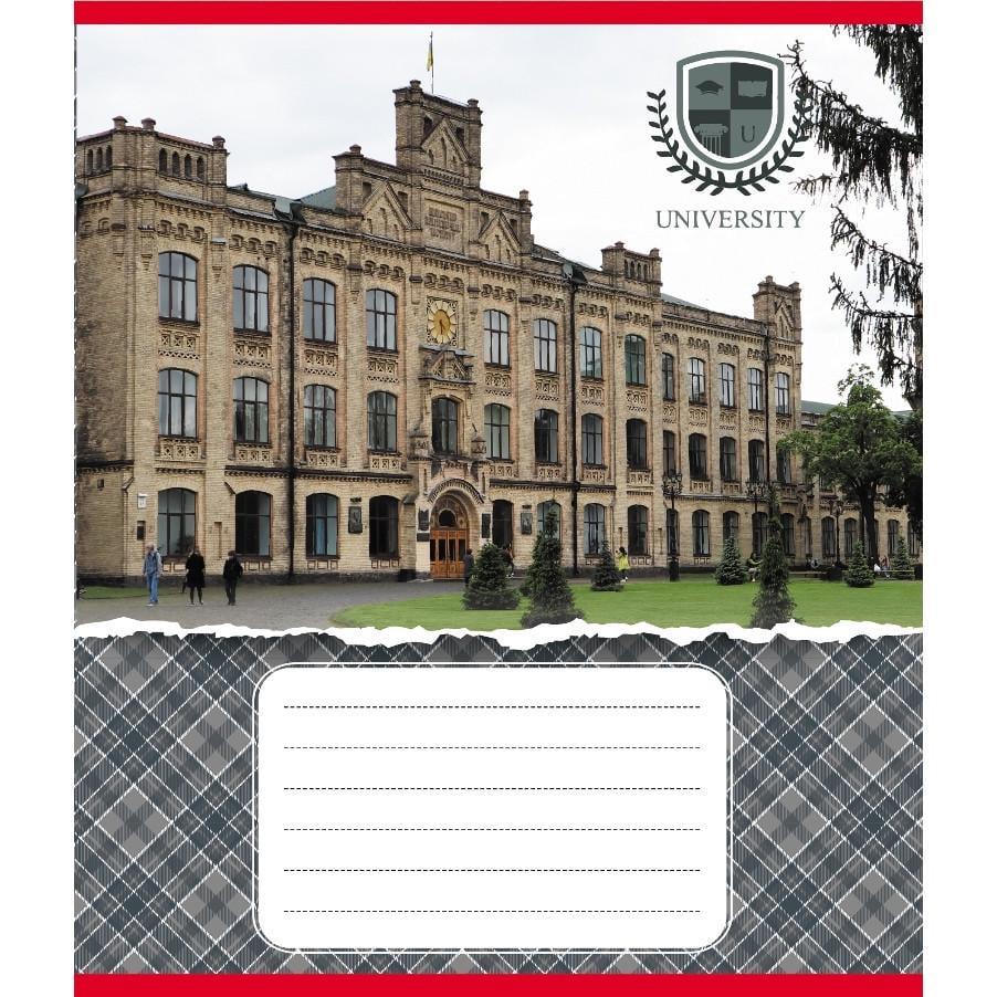 Зошит учнівський Leader Університети 048-590258K-5 в клітинку 48 арк. (RLT55376)