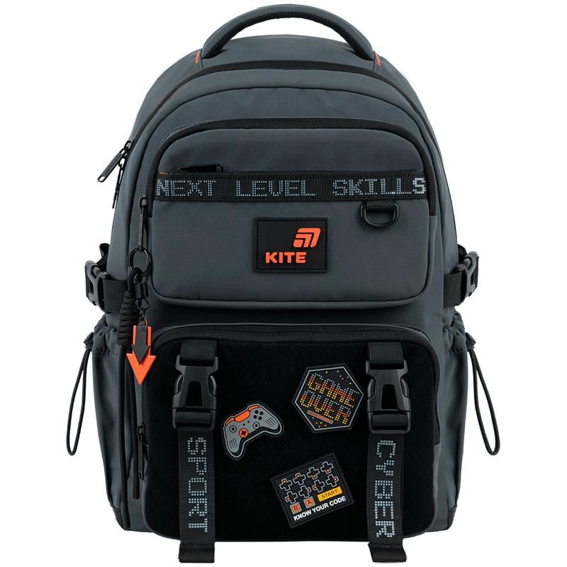 Рюкзак шкільний з ортопедичною спинкою KITE Education K26-1022M-3 Game Zone (000996113)