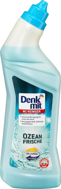 Чистящее средство для туалета свежесть океана Denkmit WC-Reiniger Ozean Frische 1000 мл - фото 1 Чистящее средство для туалета свежесть океана Denkmit WC-Reiniger Ozean Frische 1000 мл - фото 1