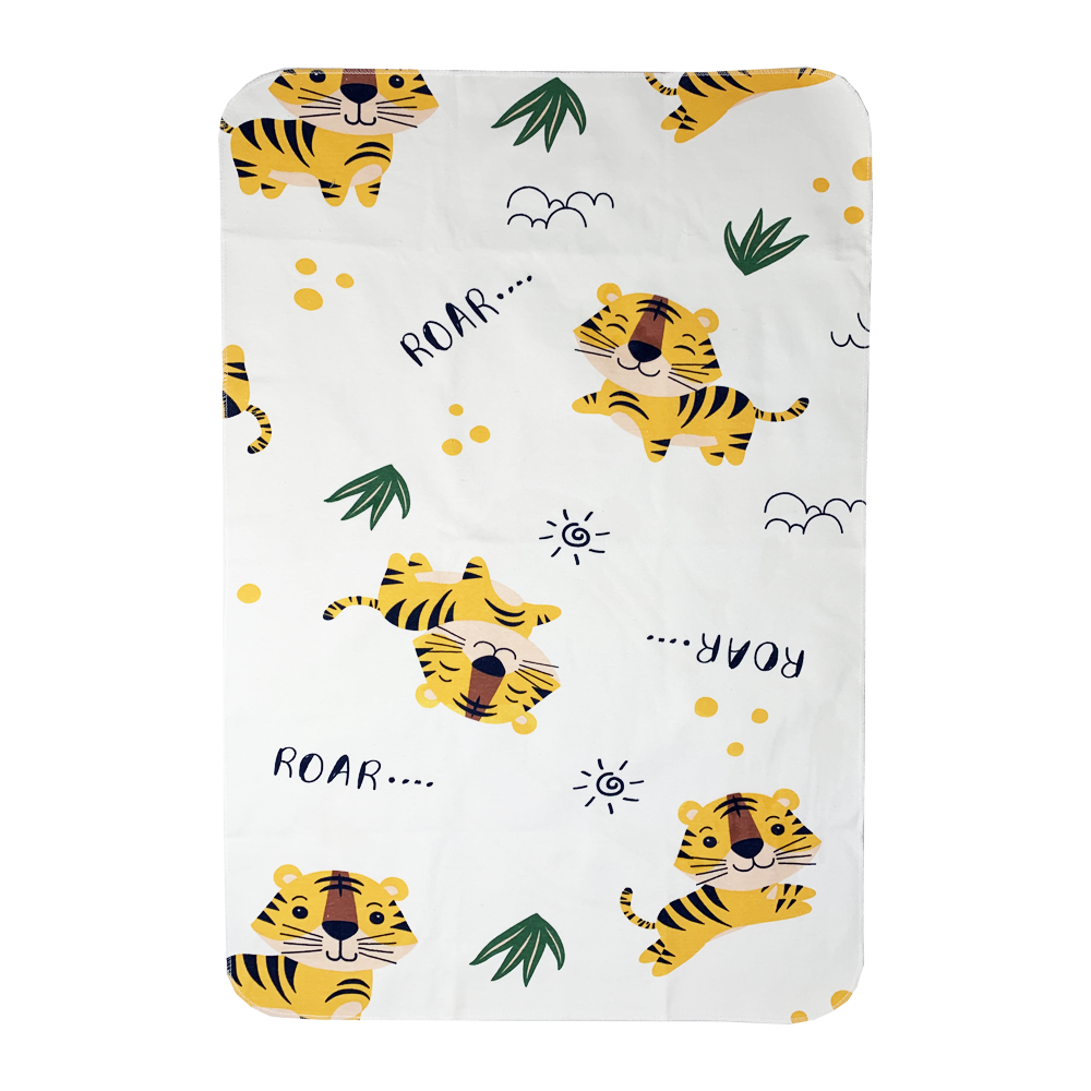 Пеленка для детей многоразовая Тигр бамбуковая 50х75 см (17894494)