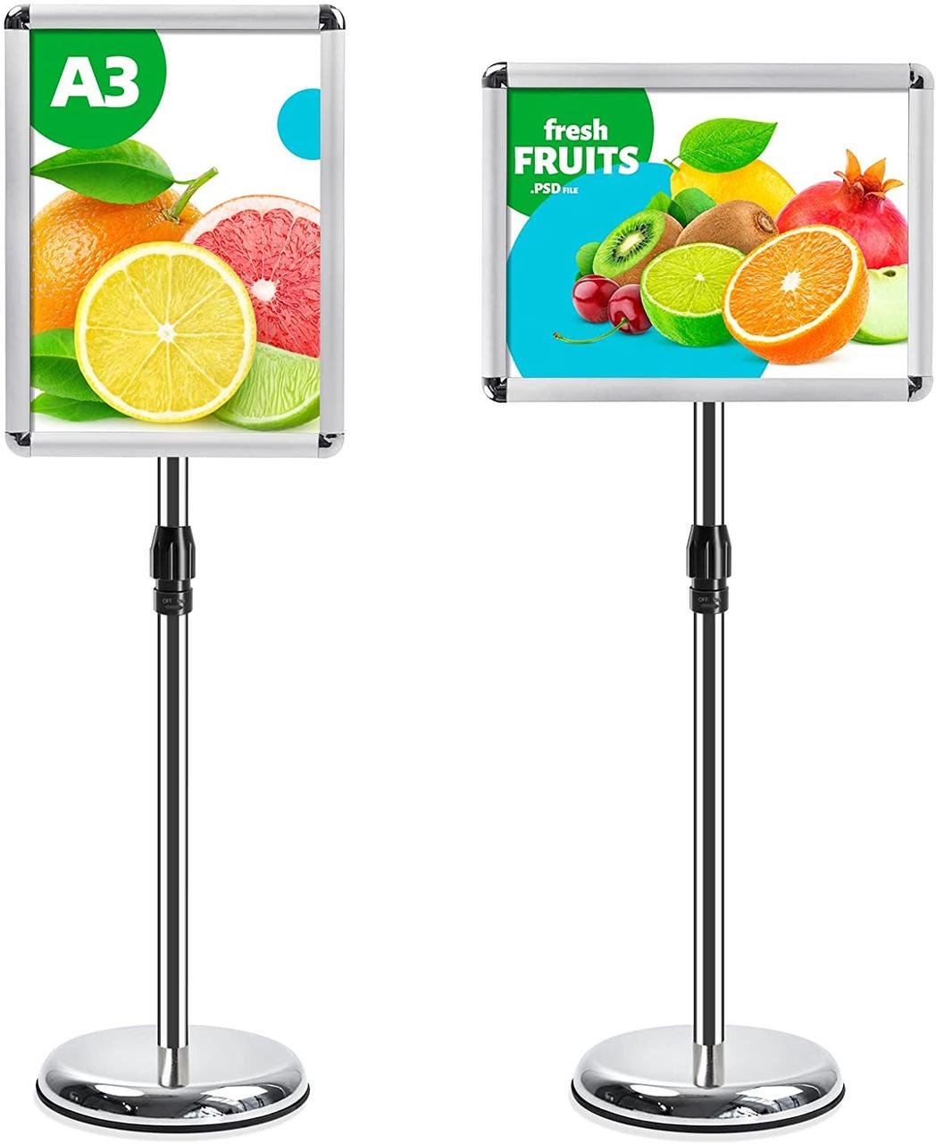 Стенд информационный Flexible A3 с безопасным уголком - фото 10