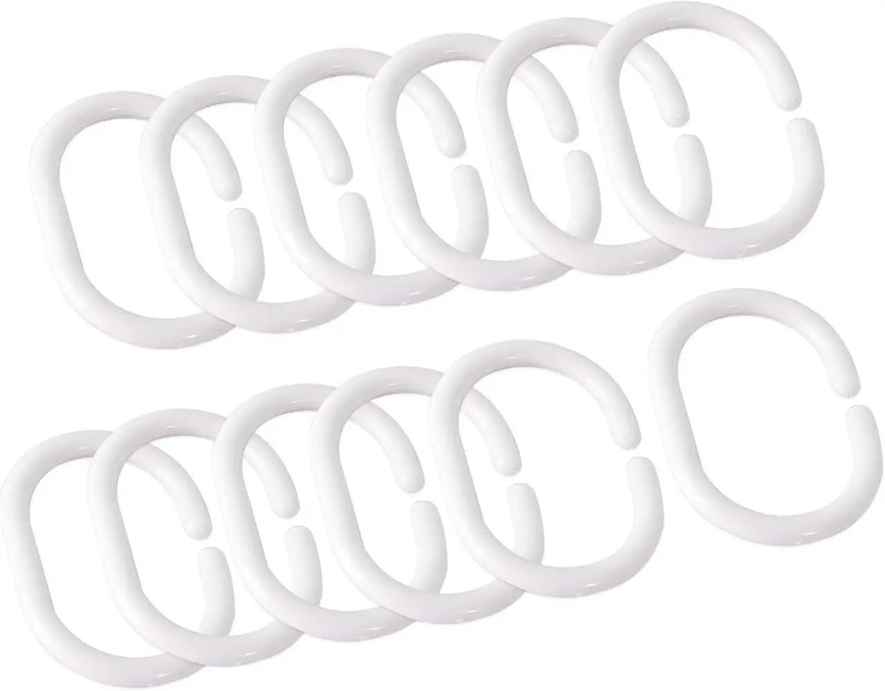 Шторка для ванной и душа с кольцами водоотталкивающая с крючками PEVA однотонная 180x180 см Фиолетовый - фото 3 Шторка для ванной и душа с кольцами водоотталкивающая с крючками PEVA однотонная 180x180 см Фиолетовый - фото 3