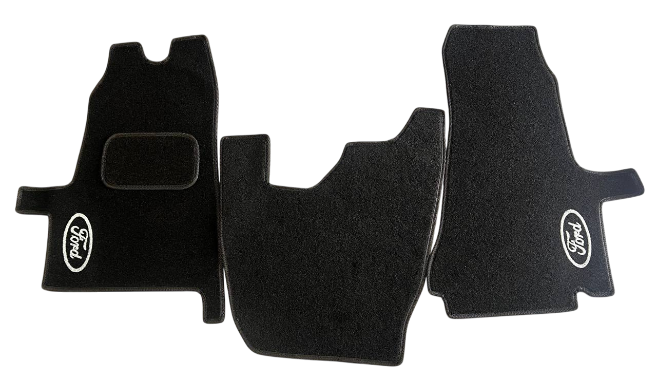 Коврики в салон ворсовые для FORD Transit 2006-2014 5 шт. Черный (27327213)