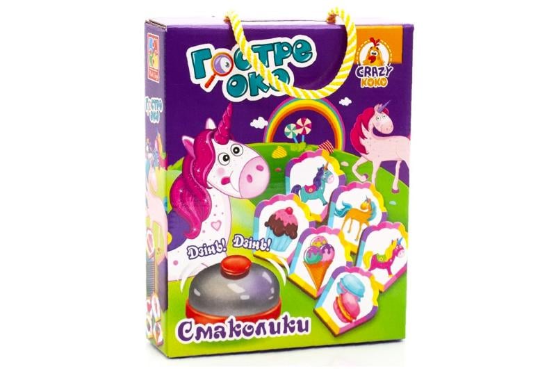 Игра настольная VladiToys Зоркий глаз вкусности Разноцветный (VT8010-15)