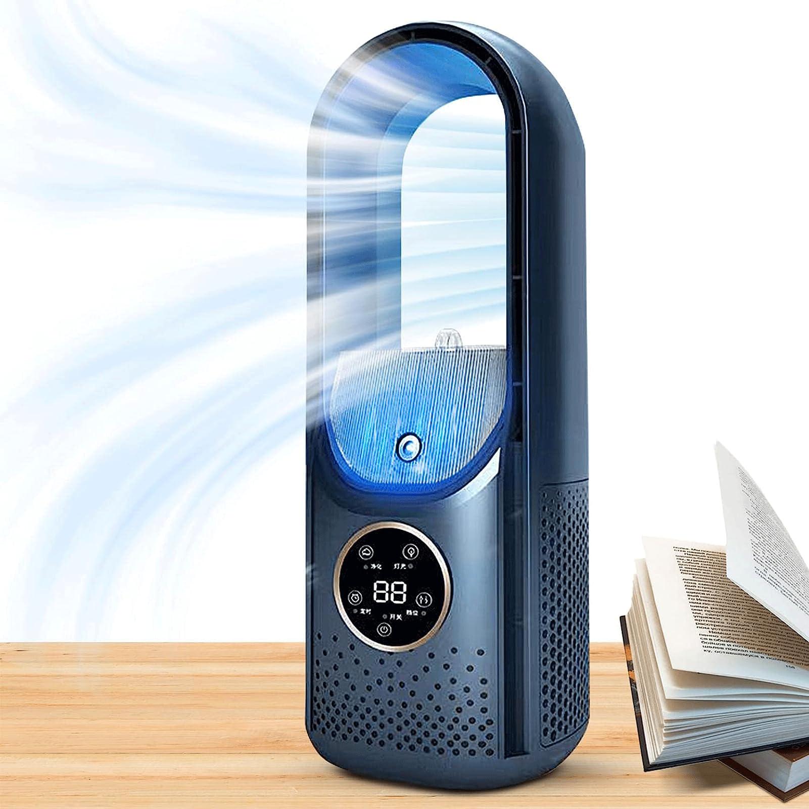 Вентилятор-зволожувач настільний Air Multiplier RGB/USB/LED підсвітка Зелений (MX-00009363B) - фото 2