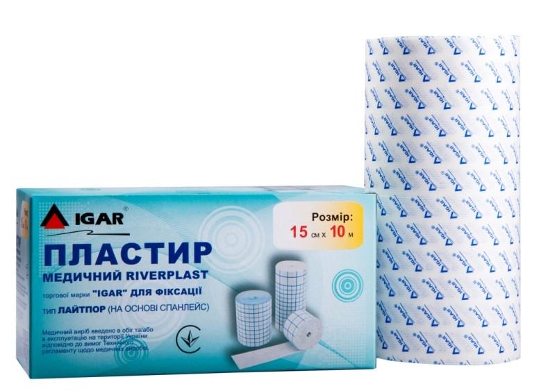 Пластырь Лайтпор фиксирующий 15 см 10 м (17853776)