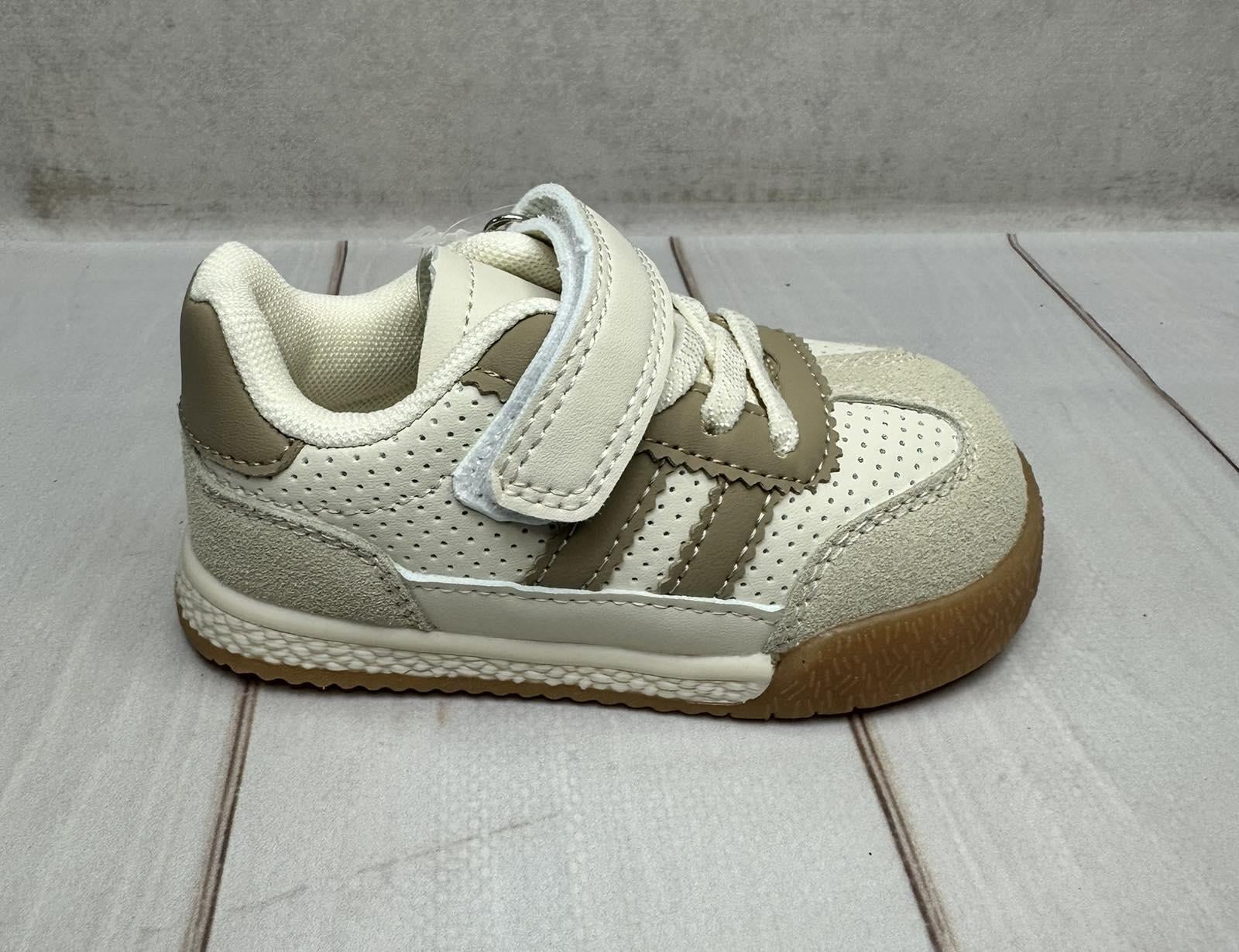 Кеди дитячі Clibee на липучці р. 25 15,5 см Бежевий