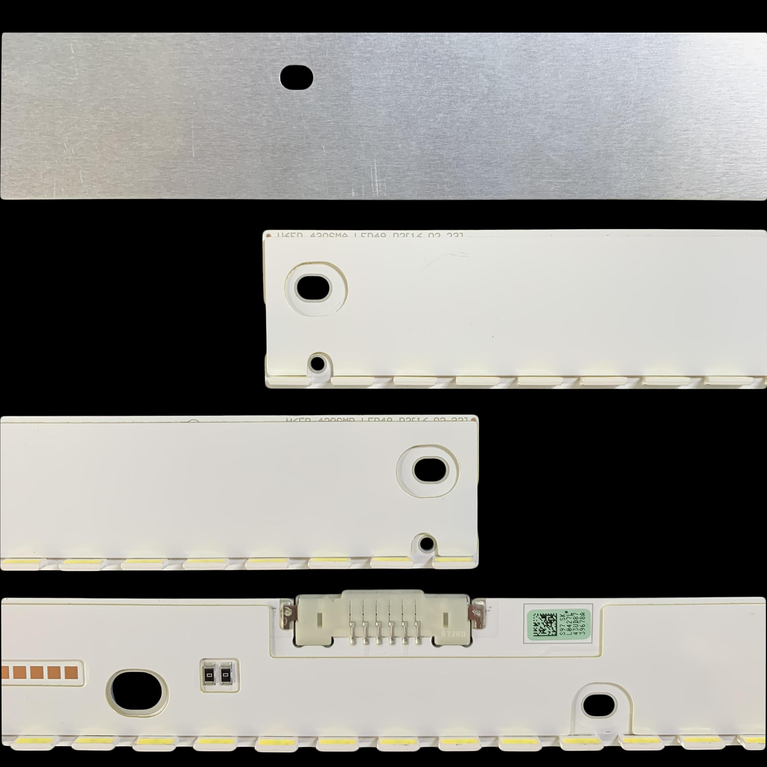 Комплект LED подсветки для TV 43" V6ER-430SMA-LED48-R2/V6ER-430SMB-LED48-R2 (ART-11958) - фото 2