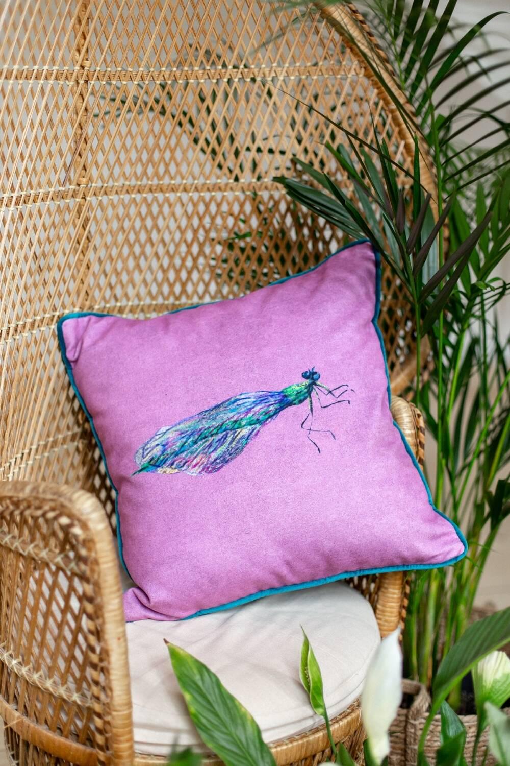 Подушка декоративная Maestro 45x45 см Розовый/Голубой (000084746) Подушка декоративная Maestro 45x45 см Розовый/Голубой (000084746)