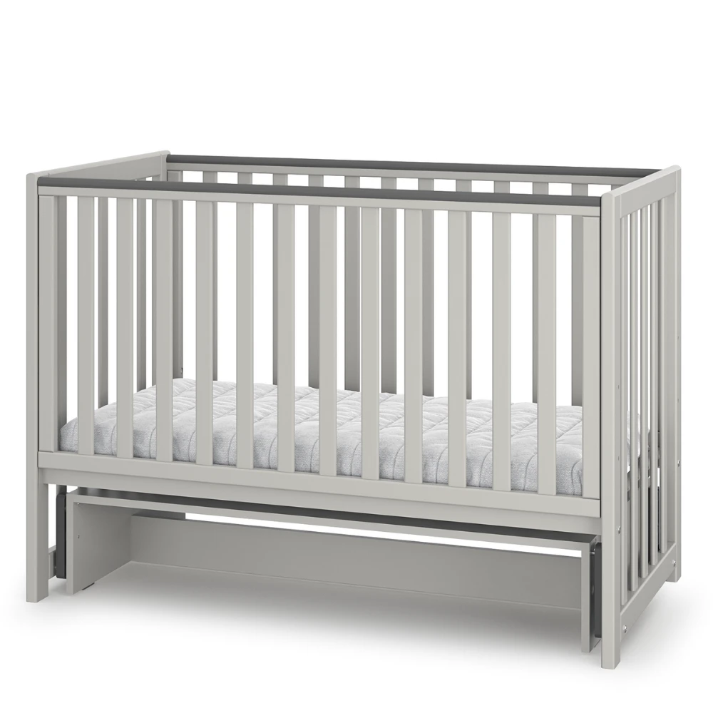 Дитяче ліжечко Veres ЛД 13 120x60 см Сірий - фото 3