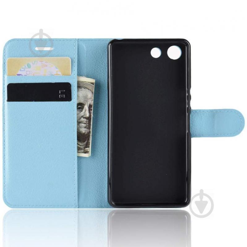 Чехол-книжка Litchie Wallet для Sony Xperia Ace / XZ4 Compact Blue (hub_tiYW90546) - фото 5