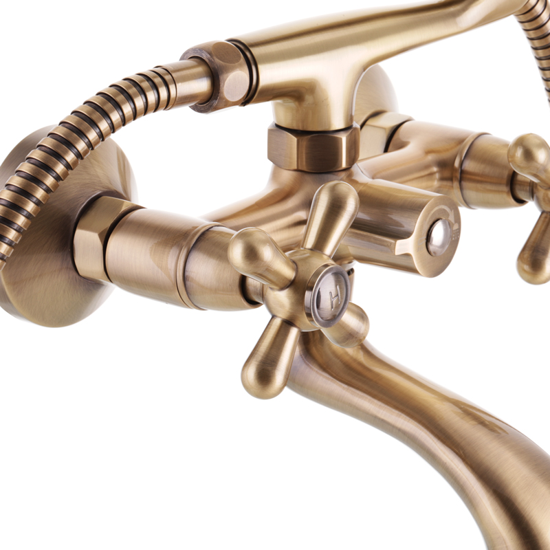 Змішувач для ванни Haiba DOMINOX 142 EURO Бронзовий (HB3938) - фото 3 Змішувач для ванни Haiba DOMINOX 142 EURO Бронзовий (HB3938) - фото 3