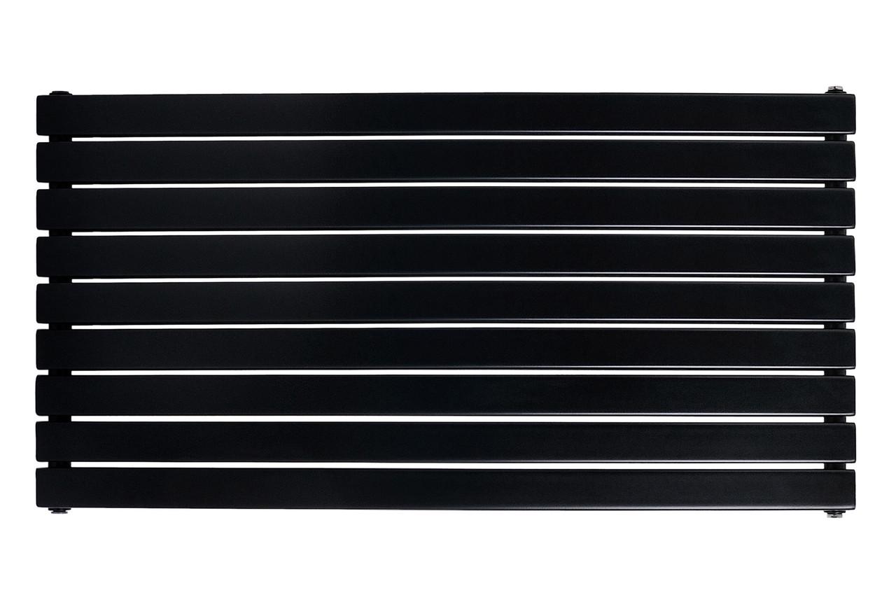 Радиатор дизайнерский горизонтальный ARTTIDESIGN Livorno II G 9/612/1200/50 Черный матовый Радиатор дизайнерский горизонтальный ARTTIDESIGN Livorno II G 9/612/1200/50 Черный матовый