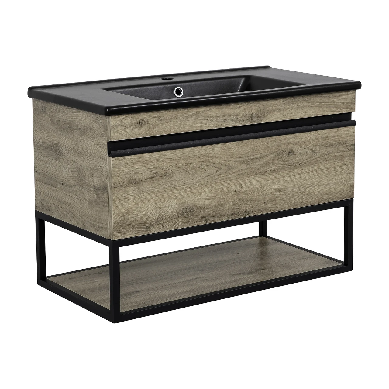 Тумба Loft-Iron севилья 85 см с умывальником Arte консольная Black (2670810212) Тумба Loft-Iron севилья 85 см с умывальником Arte консольная Black (2670810212)
