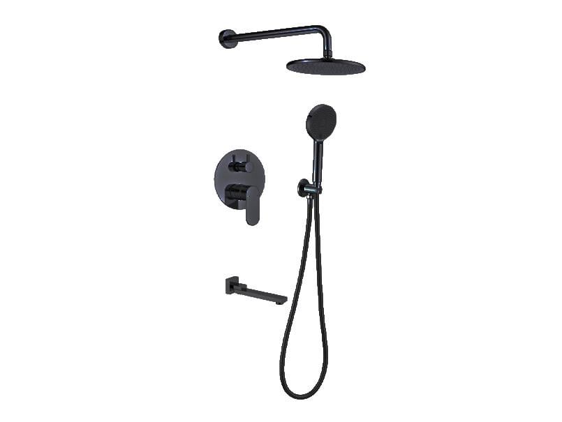 Душова система AiM прихованого монтажу Matte black (DG204-3)