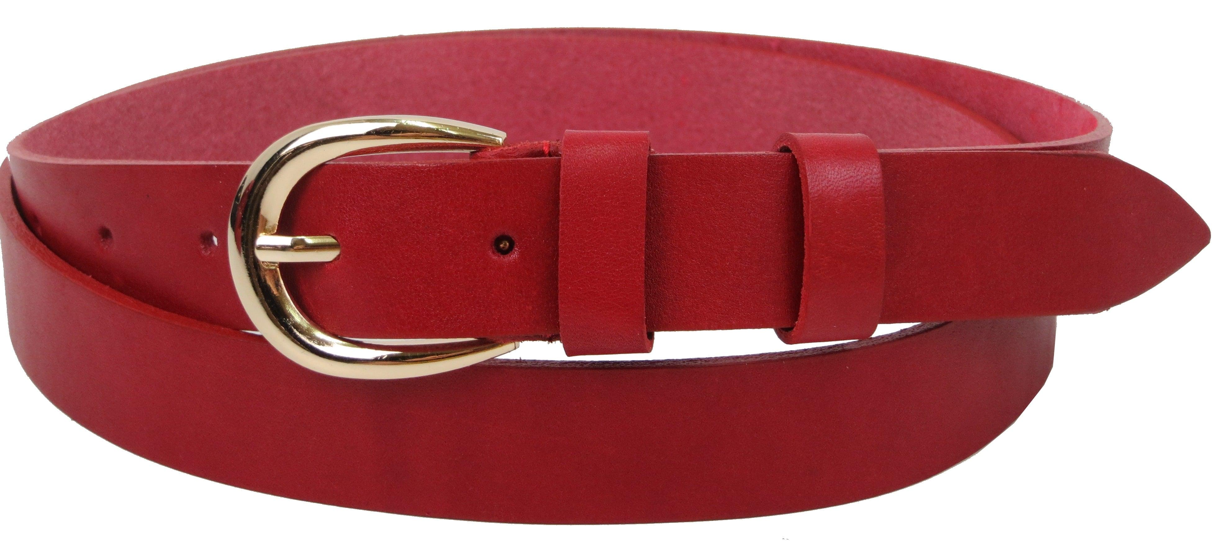 Ремень женский Skipper кожаный Красный (1350-25) Ремень женский Skipper кожаный Красный (1350-25)