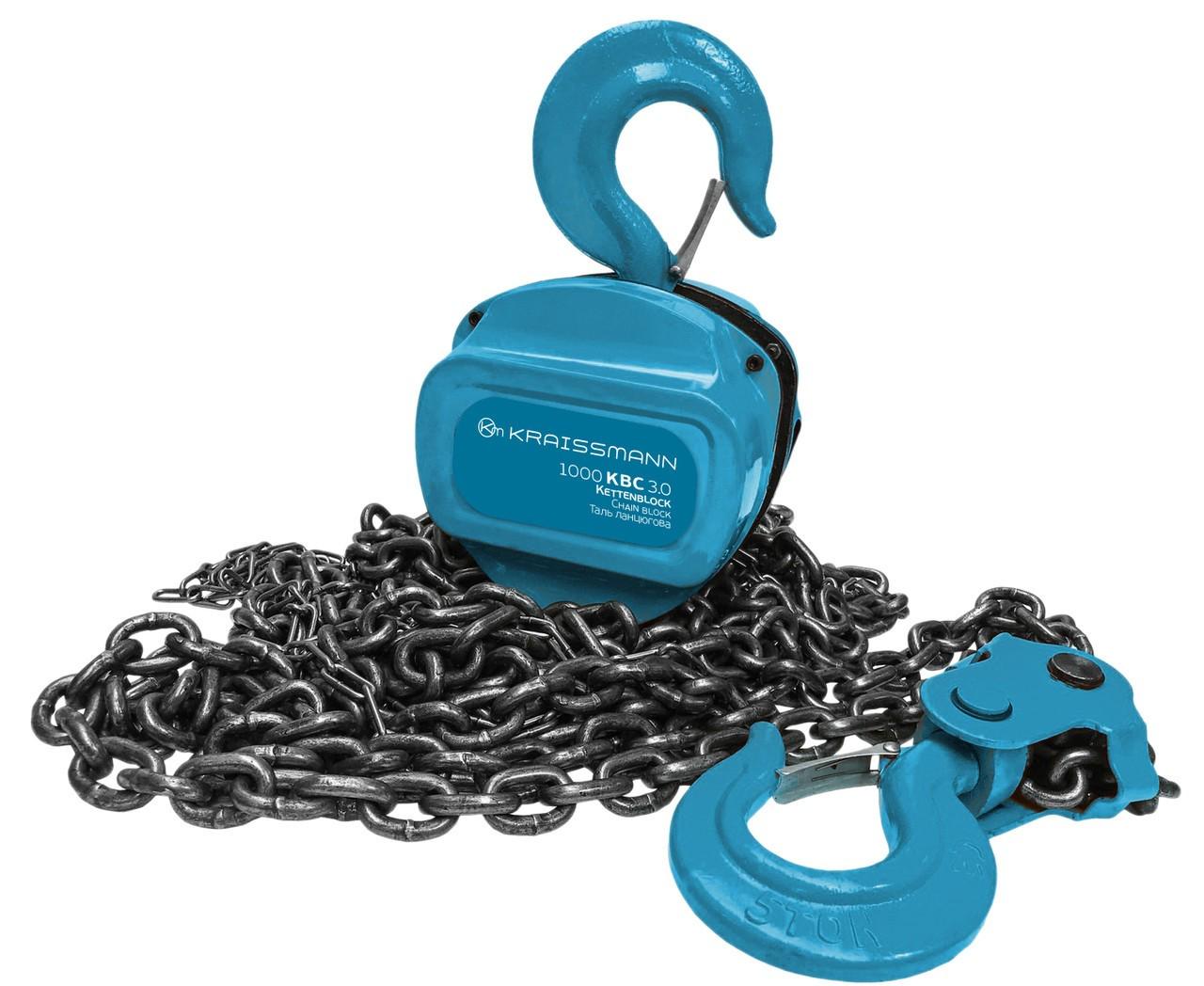 Таль цепная механическая KRAISSMANN 1000 KBC 3,0 (2707013) Таль цепная механическая KRAISSMANN 1000 KBC 3,0 (2707013)
