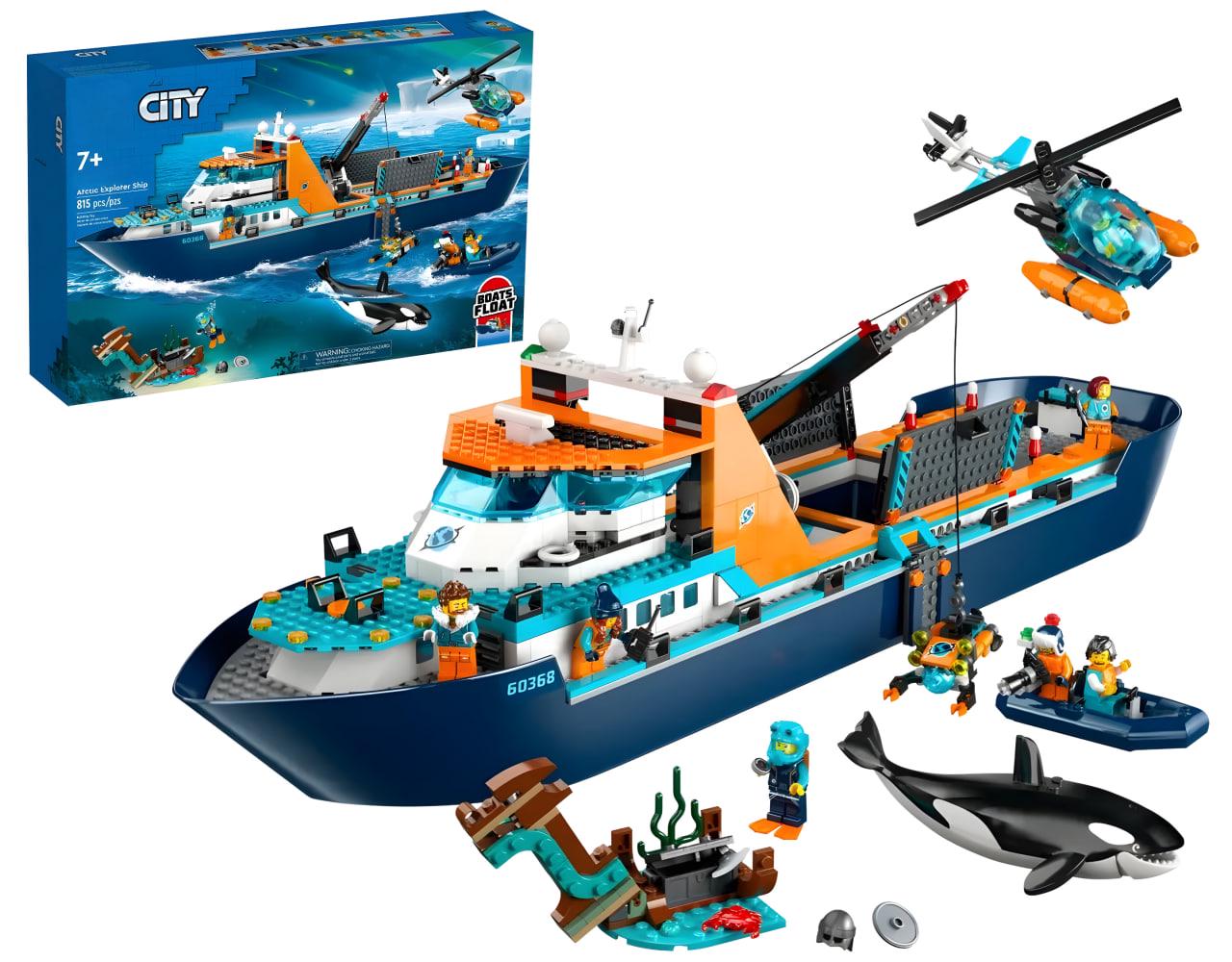 Конструктор City Арктический исследовательский корабль 815 дет. (1E11618A)