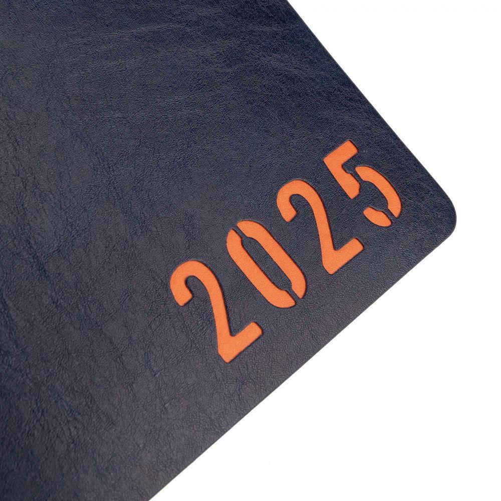 Дневник датированный 2025 Leo Planner Agenda A5 368 стр. Темно-синий (252550) - фото 7