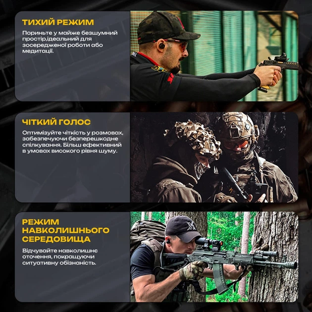 Беруши активные защитные Earmor M20T Pro FG Bluetooth 5.4 NRR 30 Olive (M20T-PRO-FG) - фото 8