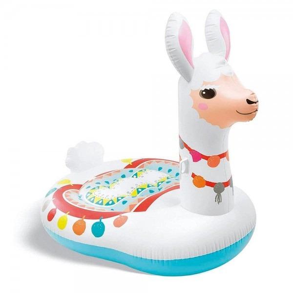 Плот надувной для катания Intex 57294 Лама 201x147x173 см