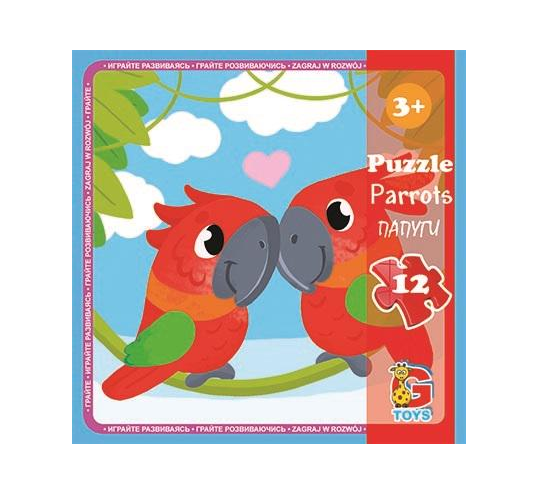 Пазли G-Toys LH02 із серії домашні улюбленці 12 ел. (MTT-139325) Пазли G-Toys LH02 із серії домашні улюбленці 12 ел. (MTT-139325)