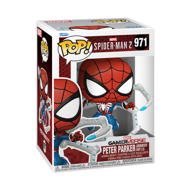 Фигурка Funko Pop Spider-Man 2 Peter Parker Advanced Suit 2.0 - фото 2