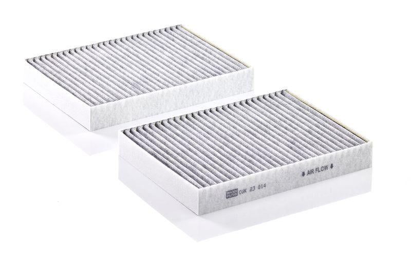 Фильтр салона Mann-Filter для BMW 5 G30/7G11/G12 15- угольный 2 шт. (CUK 23 014-2) Фильтр салона Mann-Filter для BMW 5 G30/7G11/G12 15- угольный 2 шт. (CUK 23 014-2)