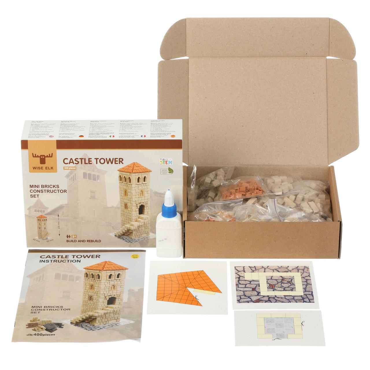 Конструктор керамічний із мініцеглинів Вежа - фото 3 Конструктор керамічний із мініцеглинів Вежа - фото 3