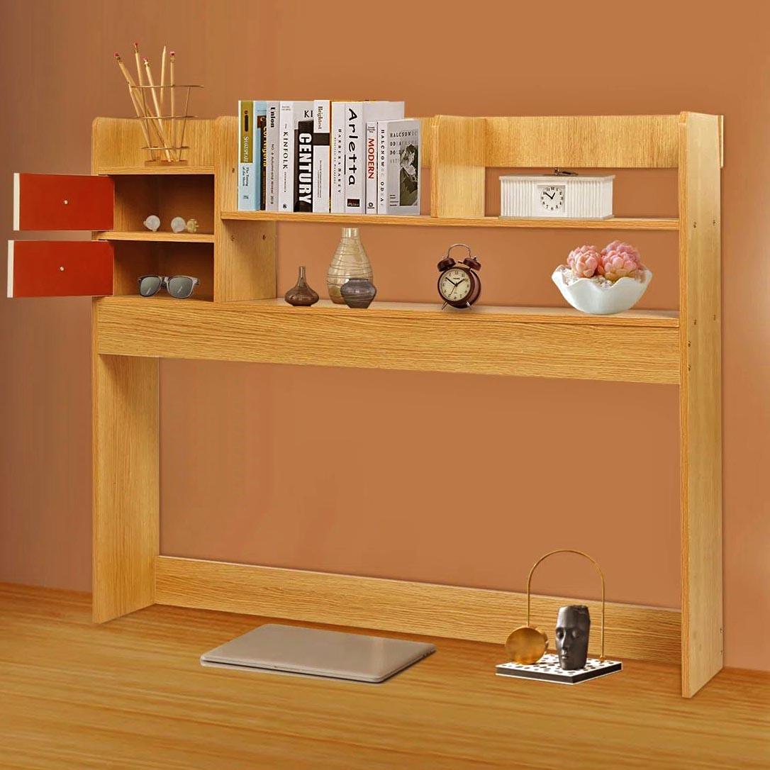 Полка-надстройка настольная из дерева Лианора карри (АКД-002703)