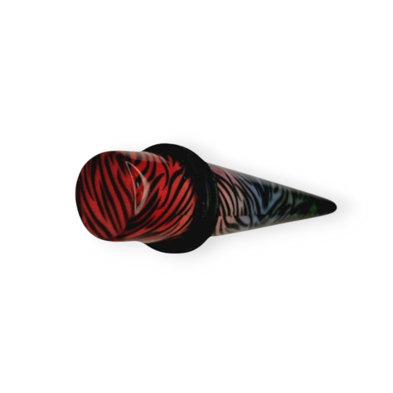 Розширювач Зебра прямий з смужками 5 мм Різнокольоровий (5776/5777)