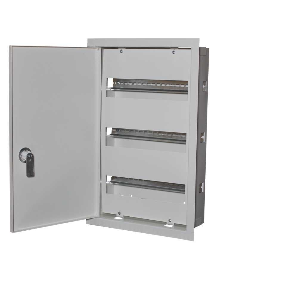 Щит розподільний E.NEXT STANDART 36 модулів IP31 вбудований металевий 460х295х100 мм (ЩО-36В ек.)