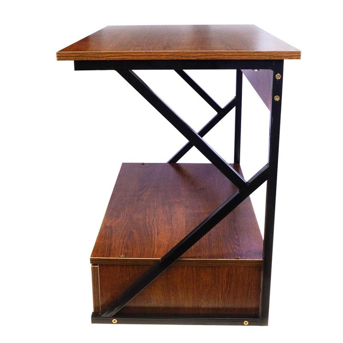 Подставка для микроволновки Kitchen Oven Rack с выдвижным ящиком 47х54х35 см Коричневый (1008801-Brown) - фото 2