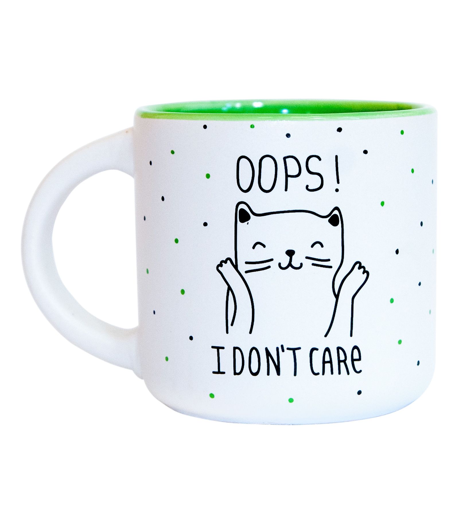 Чашка Papadesign "Оoops i dont care" 350мл