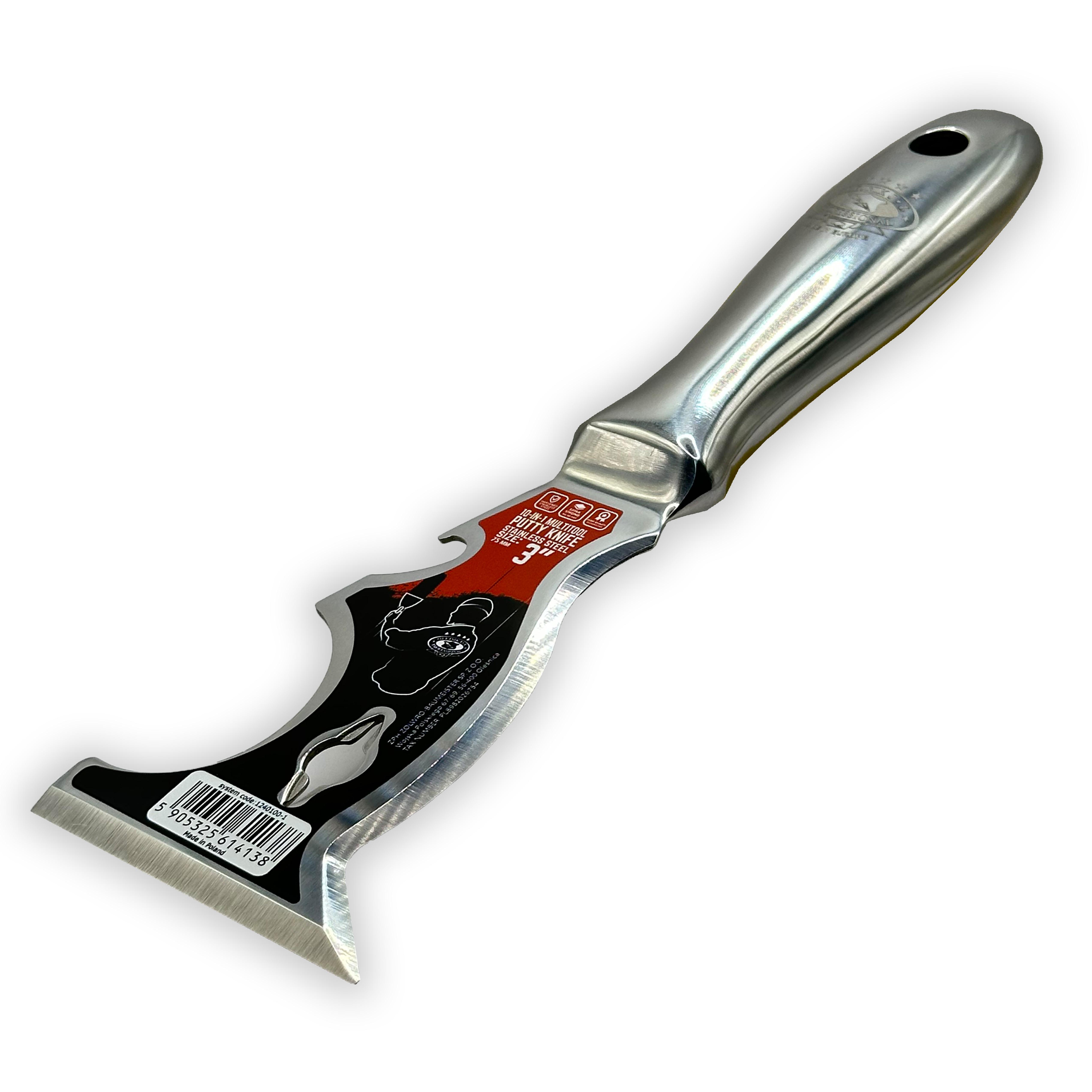 Шпатель з нержавіючої сталі Olejnik Multitool 10в1