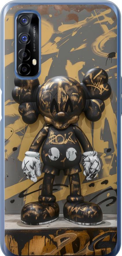 Чехол на Realme 7 Bronze kaws (6097t-2081-42517)