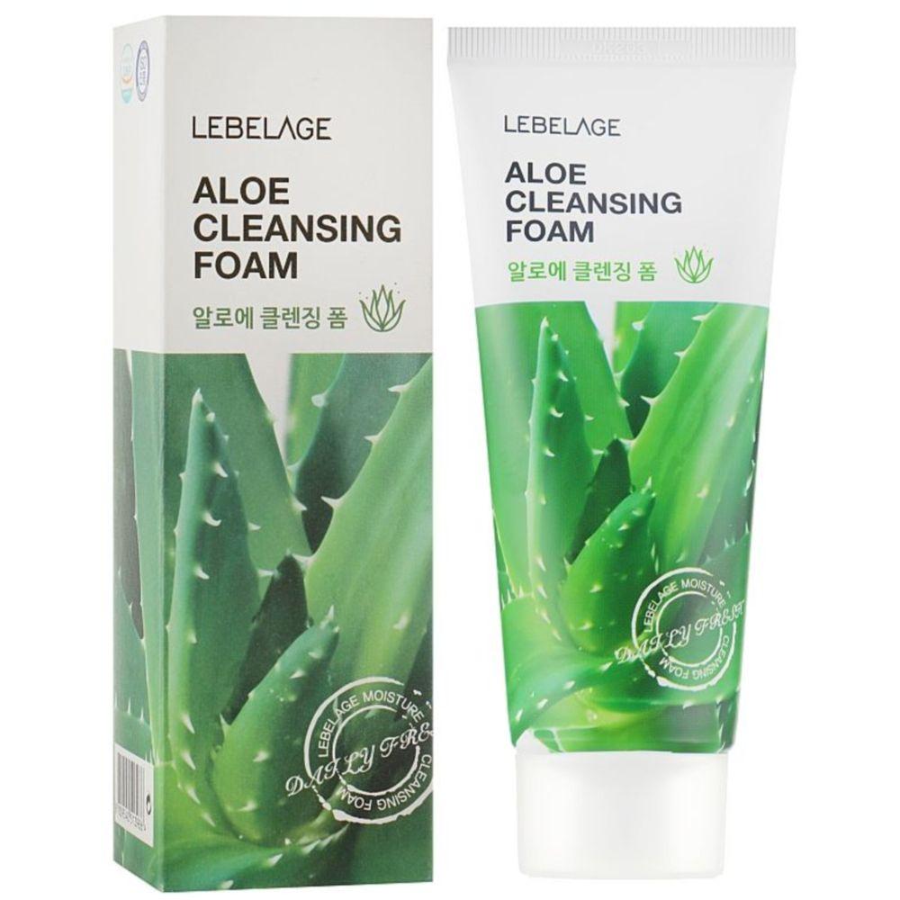 Пінка для вмивання Lebelage Aloe Cleansing Foam з екстрактом алое 100 мл (8809540513986)