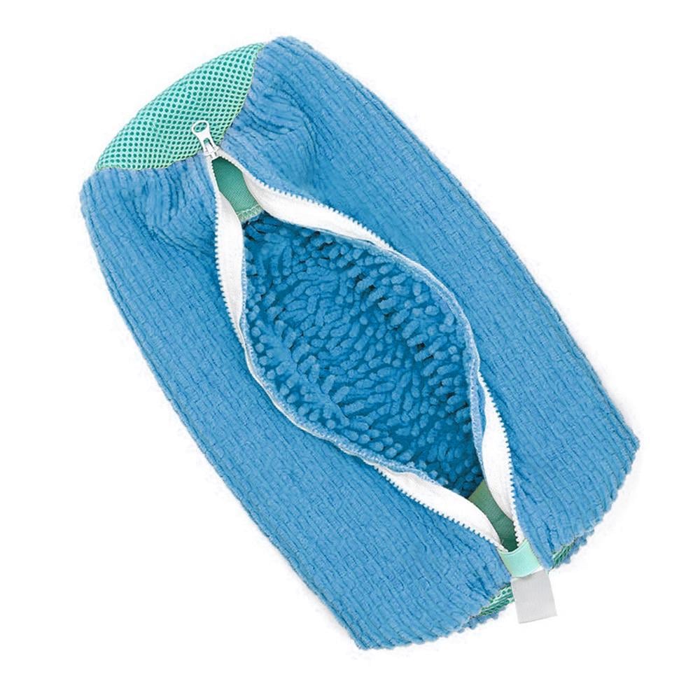 Мішок-сітка для прання взуття 36×19 см Блакитний (MSHDPR-BLU-1379) Мішок-сітка для прання взуття 36×19 см Блакитний (MSHDPR-BLU-1379)