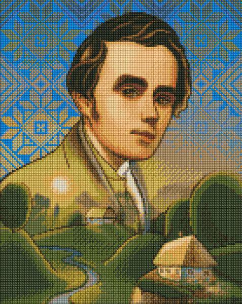 Алмазная мозаика Идейка Тарас Шевченко 40x50 см (Id-AMO7605)