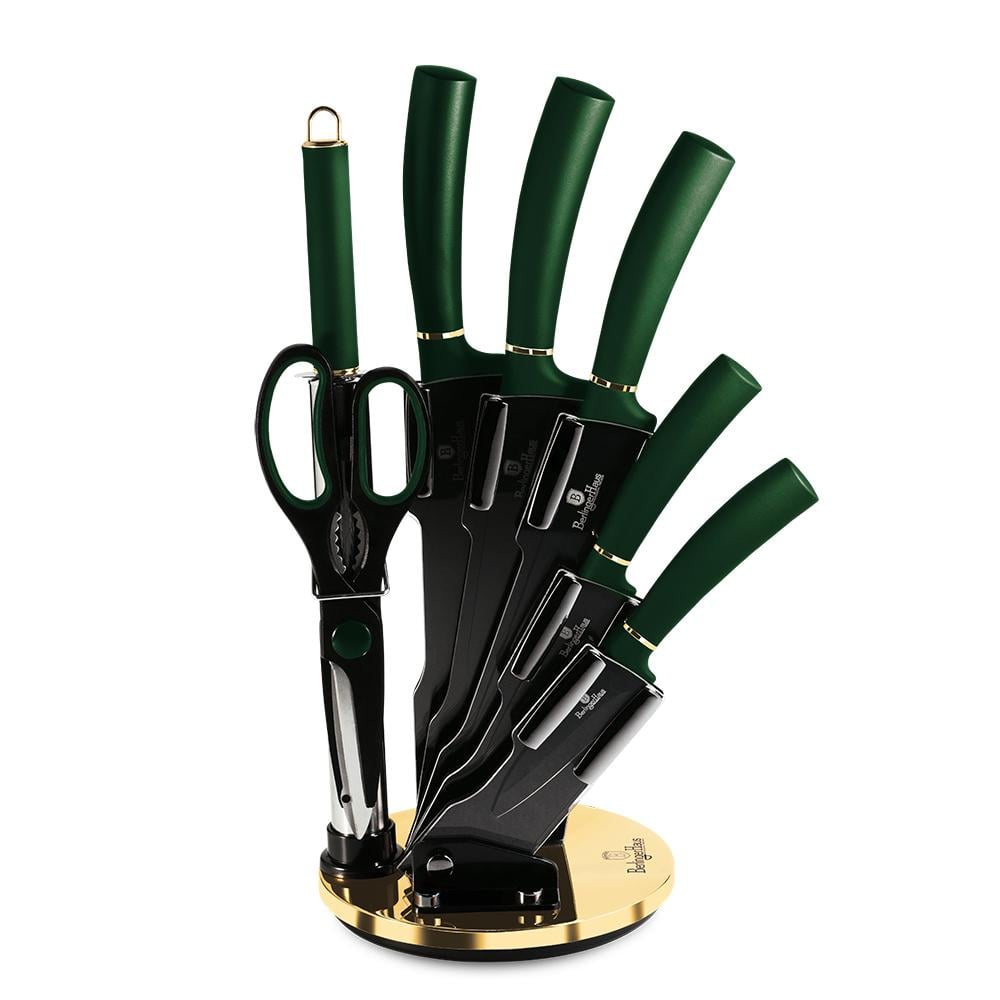 Набор ножей Berlinger Haus Emerald 8 пр. (BH-2563)