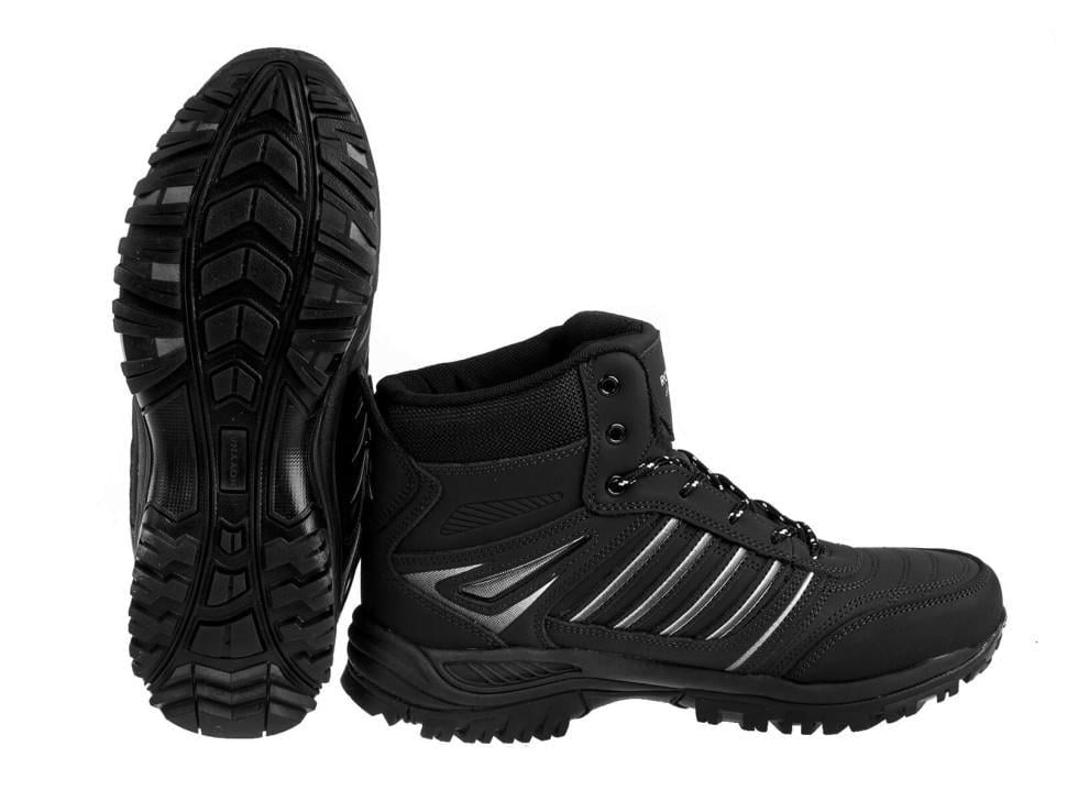 Кросівки чоловічі Royyna 7233029 високі з натуральної шкіри р. 41 Чорний (22044) - фото 2