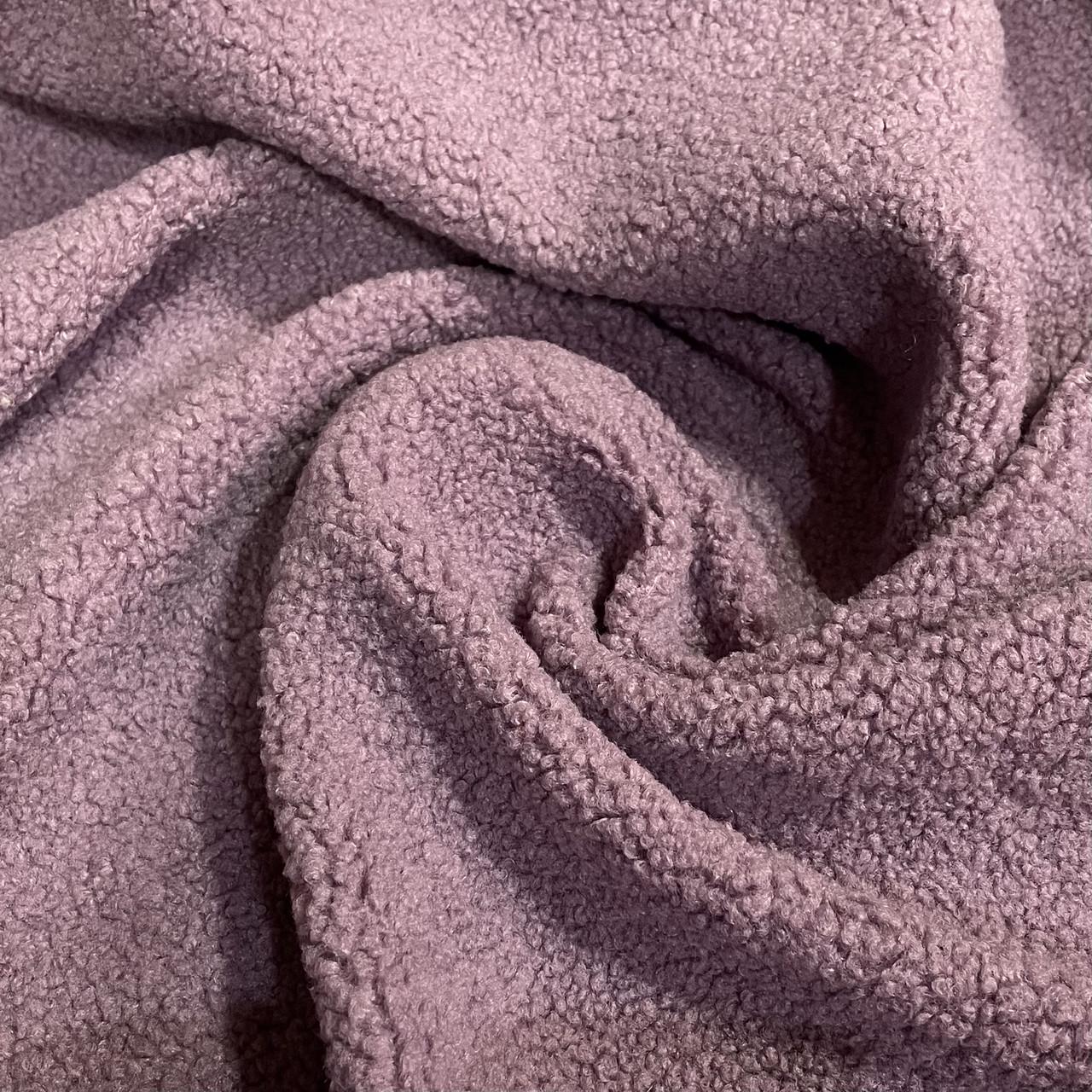 Ткань плюш Тедди Фиолетовый (24479385) - фото 1 Ткань плюш Тедди Фиолетовый (24479385) - фото 1