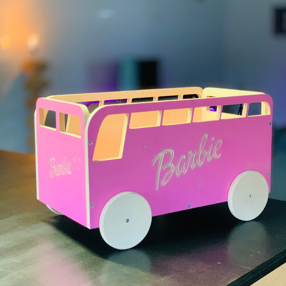 Корзина для хранения Barbie Bus (11812073) - фото 7