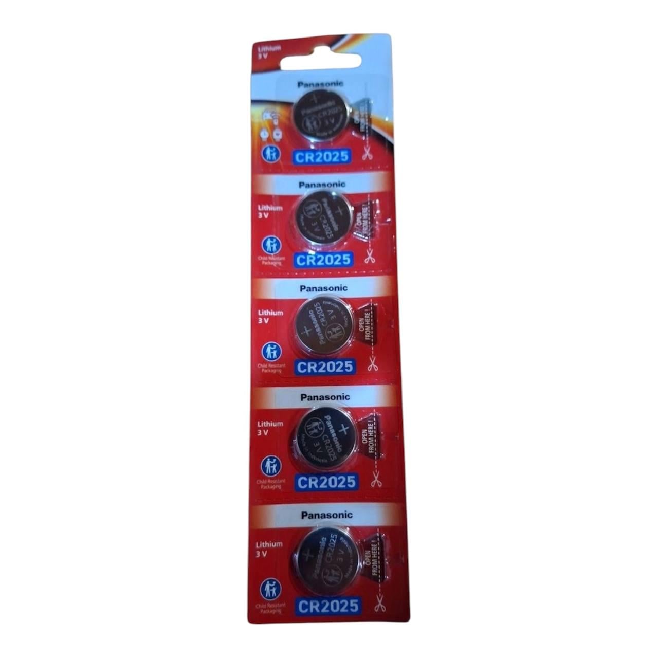 Батарейки Panasonic CR-2025 Lithium 3V 6 шт.