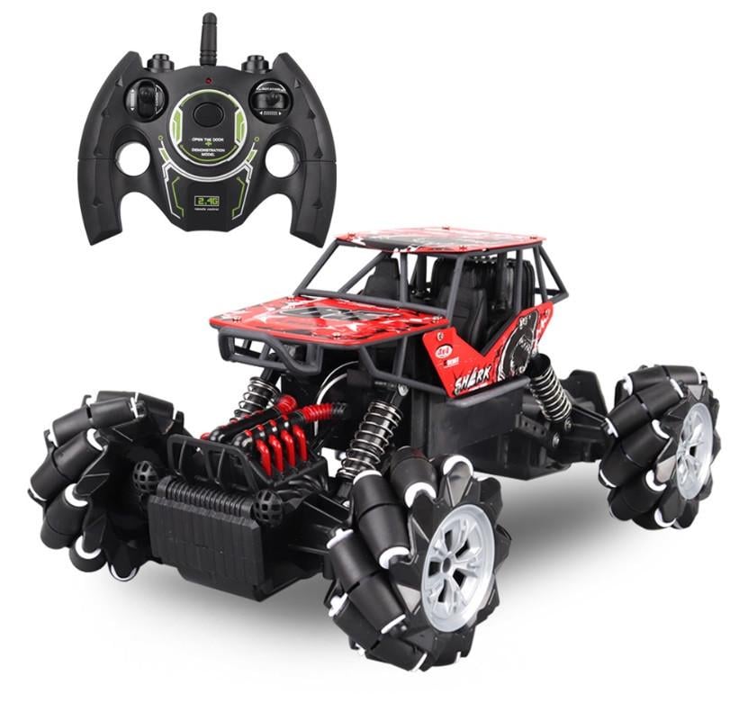 Радиоуправляемая игрушка Dong Feng FA Toys Stormer детский трюковый внедорожник 1:16 Красный