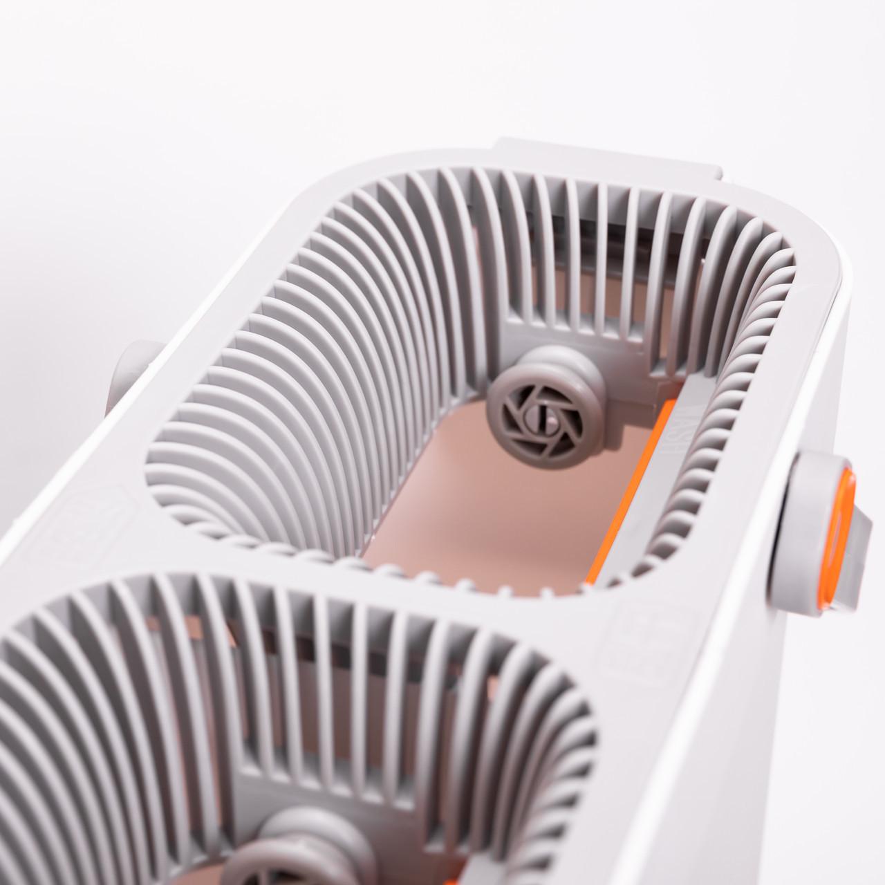 Швабра с ведром для мытья пола с отжимом HP-35015-18 (A-035238) - фото 3