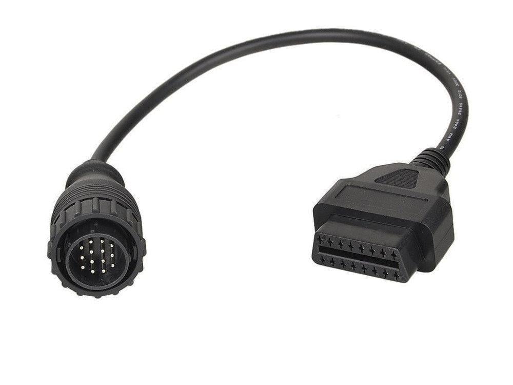 Діагностичний перехідник 14 pin - OBD2 16 pin Mercedes Benz/Actros/Atego/VW LT/Ssang Yong