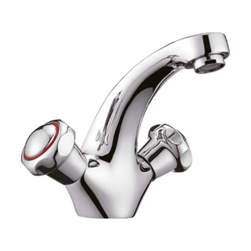 Смеситель для умывальника Haiba Mega 161 из латуни Стальной (HB0749)