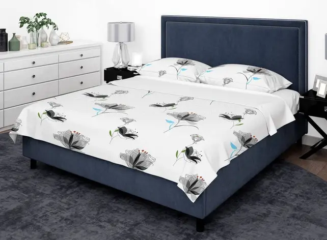 Комплект постельного белья Vital Textile Голд Люкс бязь евро 200х220 см (BLe-687)