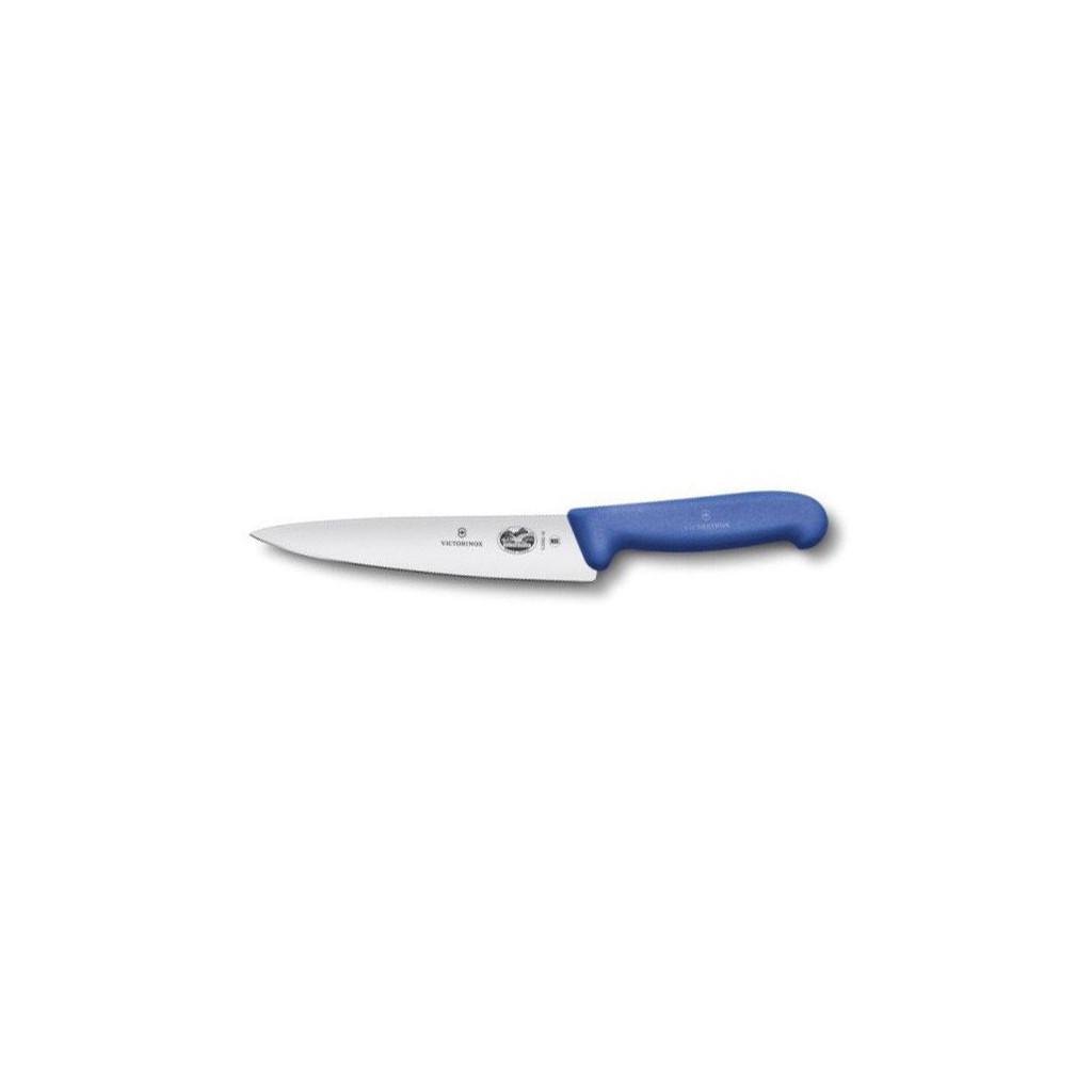 Кухонный нож Victorinox Fibrox Carving 25 см Blue (5.2002.25)